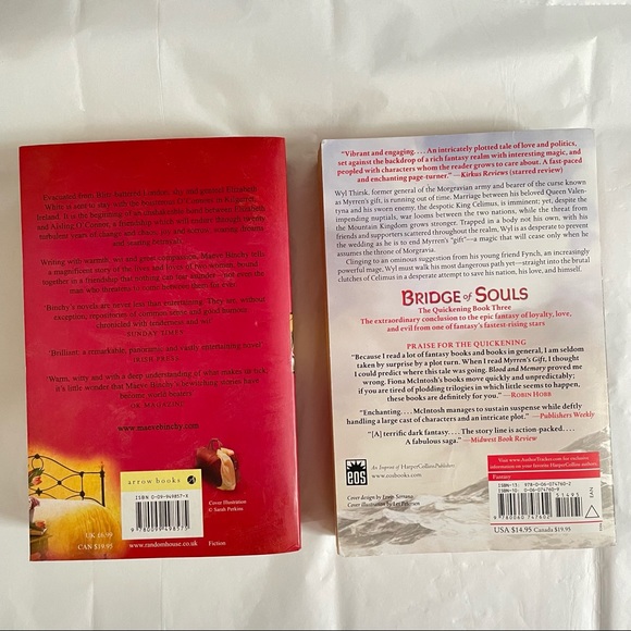 Lot of 2 Novel Book fiction Romance Fantasy Bridge of Souls Light a Penny candle - Picture 3 of 4